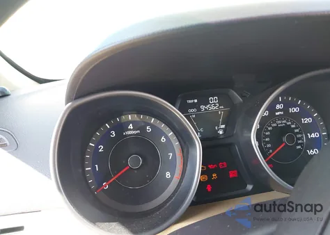 2013 Hyundai Elantra Gls from USA, damaged, VIN 5NPDH4AE3DH232256